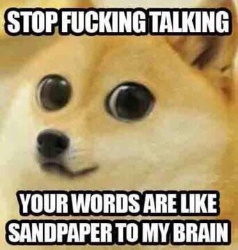 STOP FUCKING TALKING 3 s aene