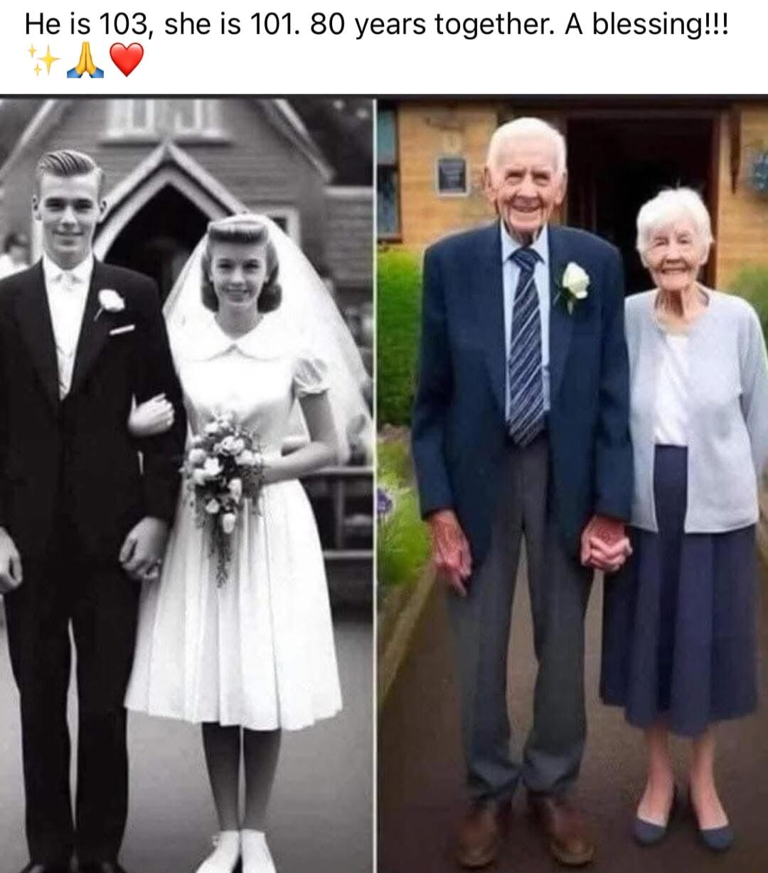 she is 101 80 years together A blessi