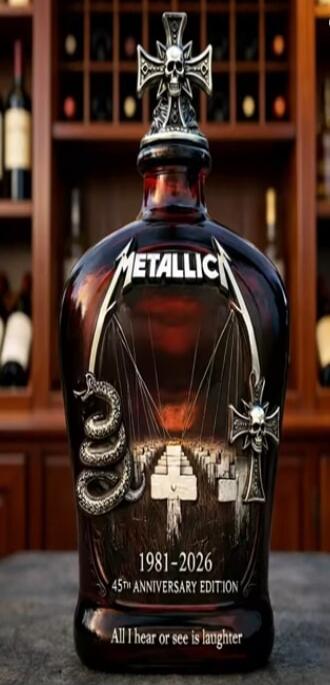 METALLICA 1981-2026 45th ANNIVERSARY EDITION All I hear or see is laughter