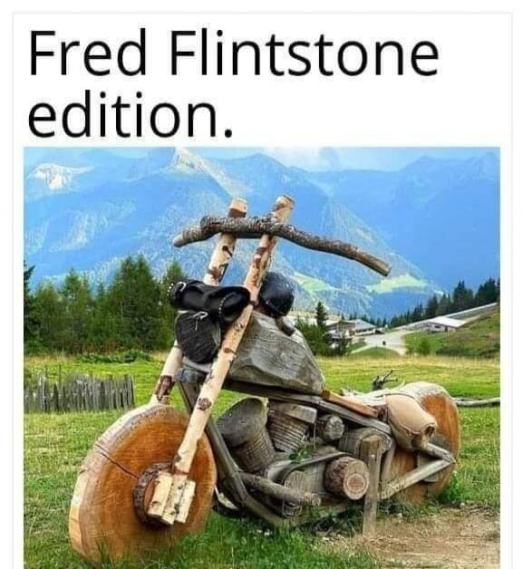 Fred Flintstone edition.
