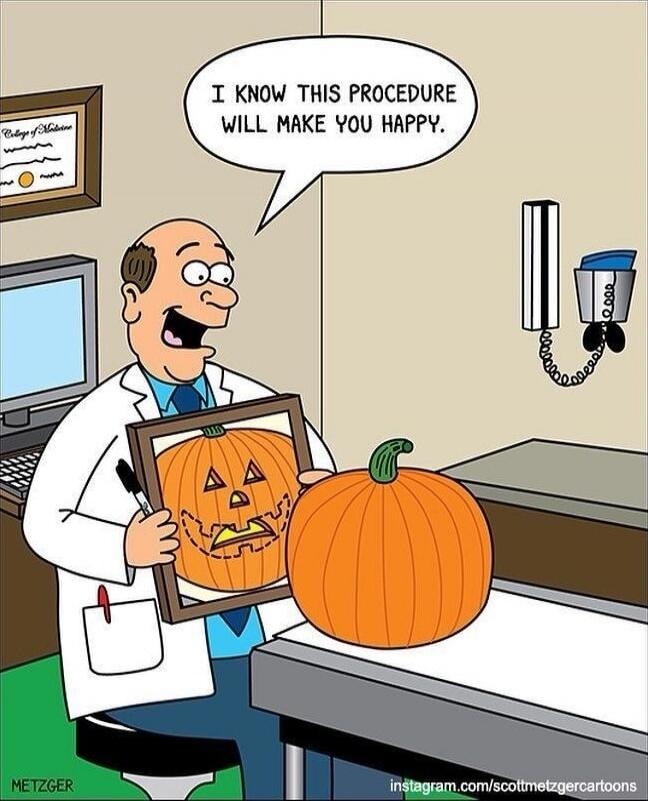 I KNOW THIS PROCEDURE WILL MAKE YOU HAPPY.