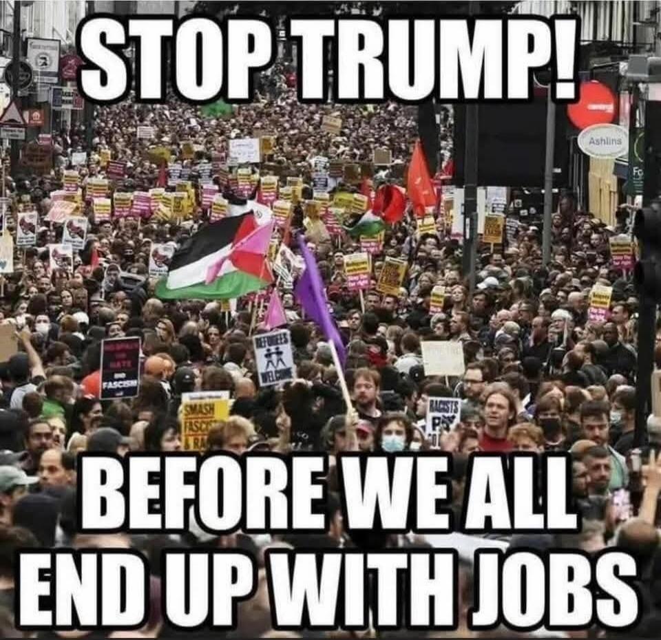 STOP TRUMP! BEFORE WE ALL END UP WITH JOBS
