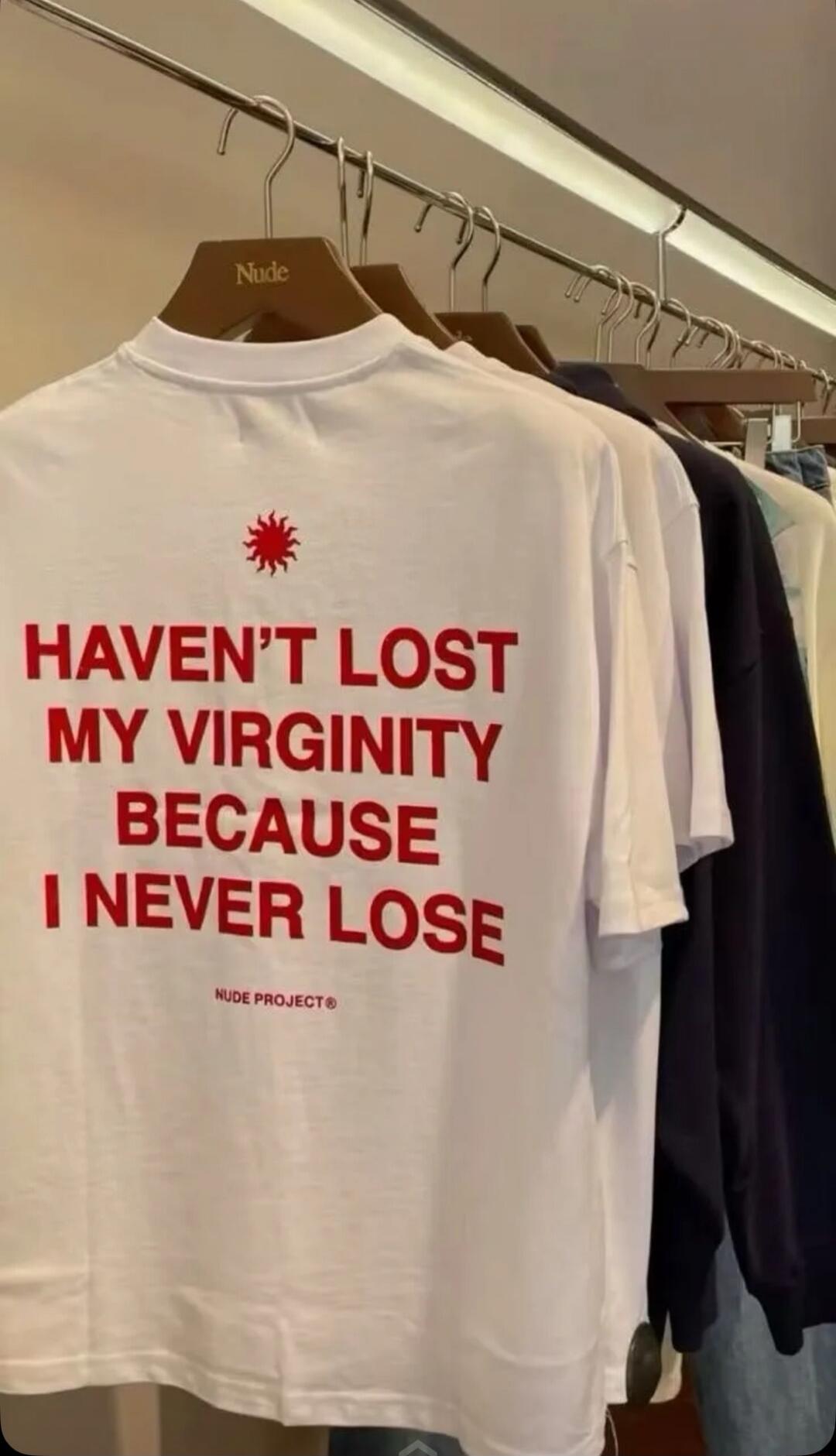 HAVEN'T LOST MY VIRGINITY BECAUSE I NEVER LOSE
NUDE PROJECT