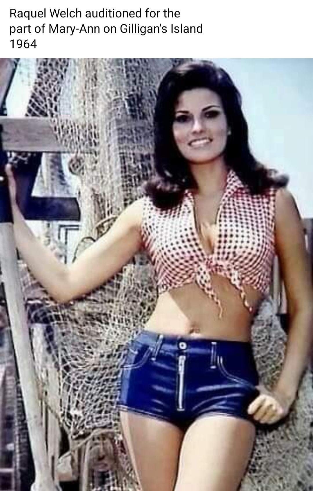 Raquel Welch auditioned for the part of Mary Ann on Gilligans Island 1964