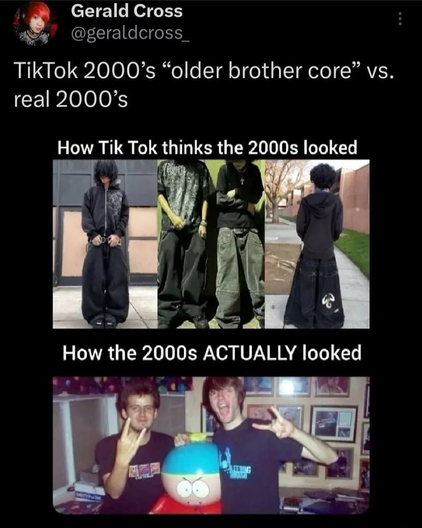 Gerald Cross @geraldcross_ TikTok 2000's 