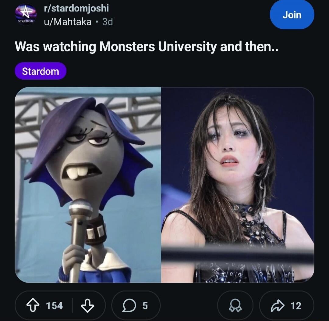 Was watching Monsters University and then..