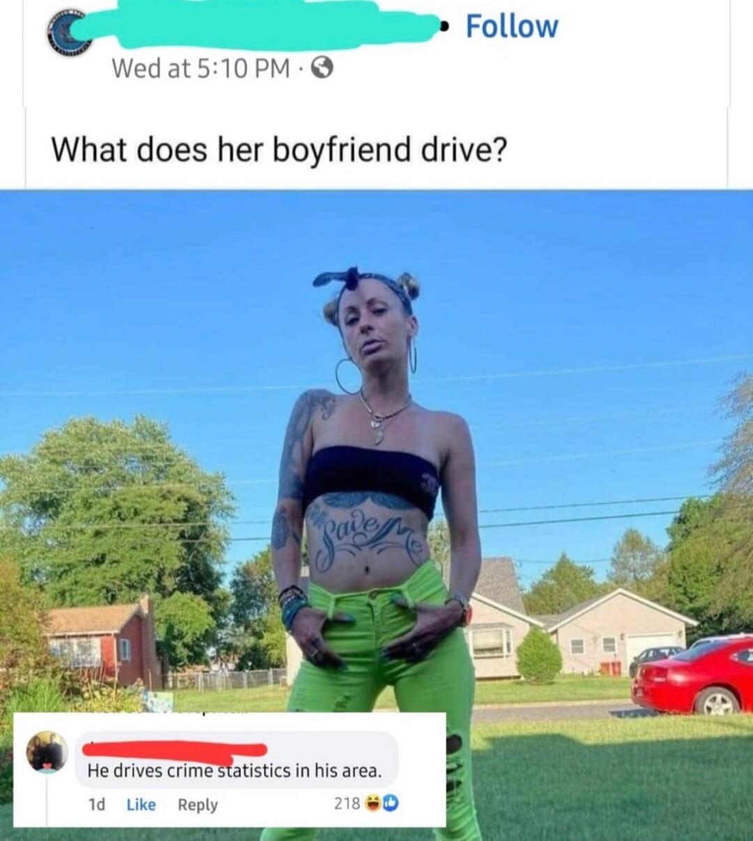 Wedat510PM What does her boyfriend drive ke Reply w0