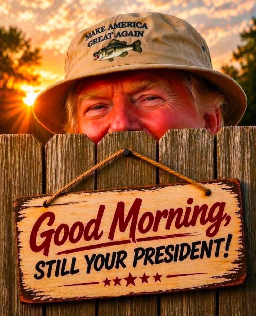 Good Morning, STILL YOUR PRESIDENT! MAKE AMERICA GREAT AGAIN