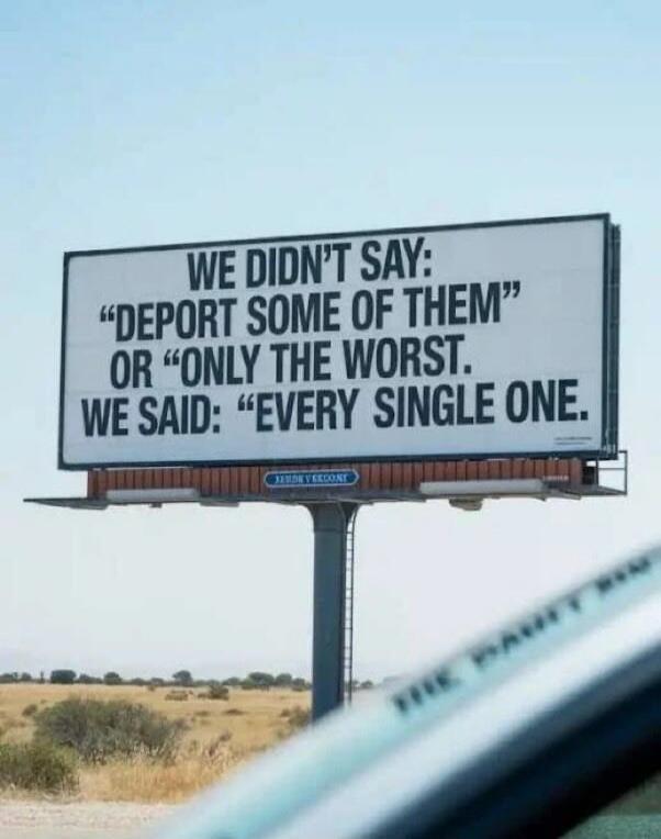 WE DIDN'T SAY: 