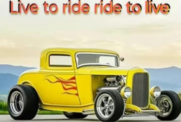 Live to ride ride to live