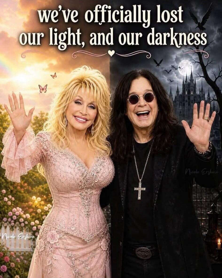 we've officially lost our light, and our darkness