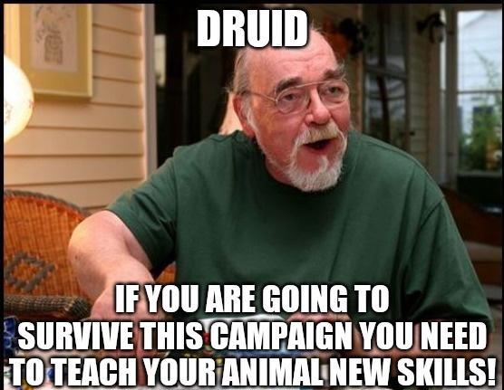 IFYIIII MIE GOING TO SURVIVE THISCAMPAIGN YOUNEED IIIEMII YOUR MIIIMIIIIEW SKILLSY