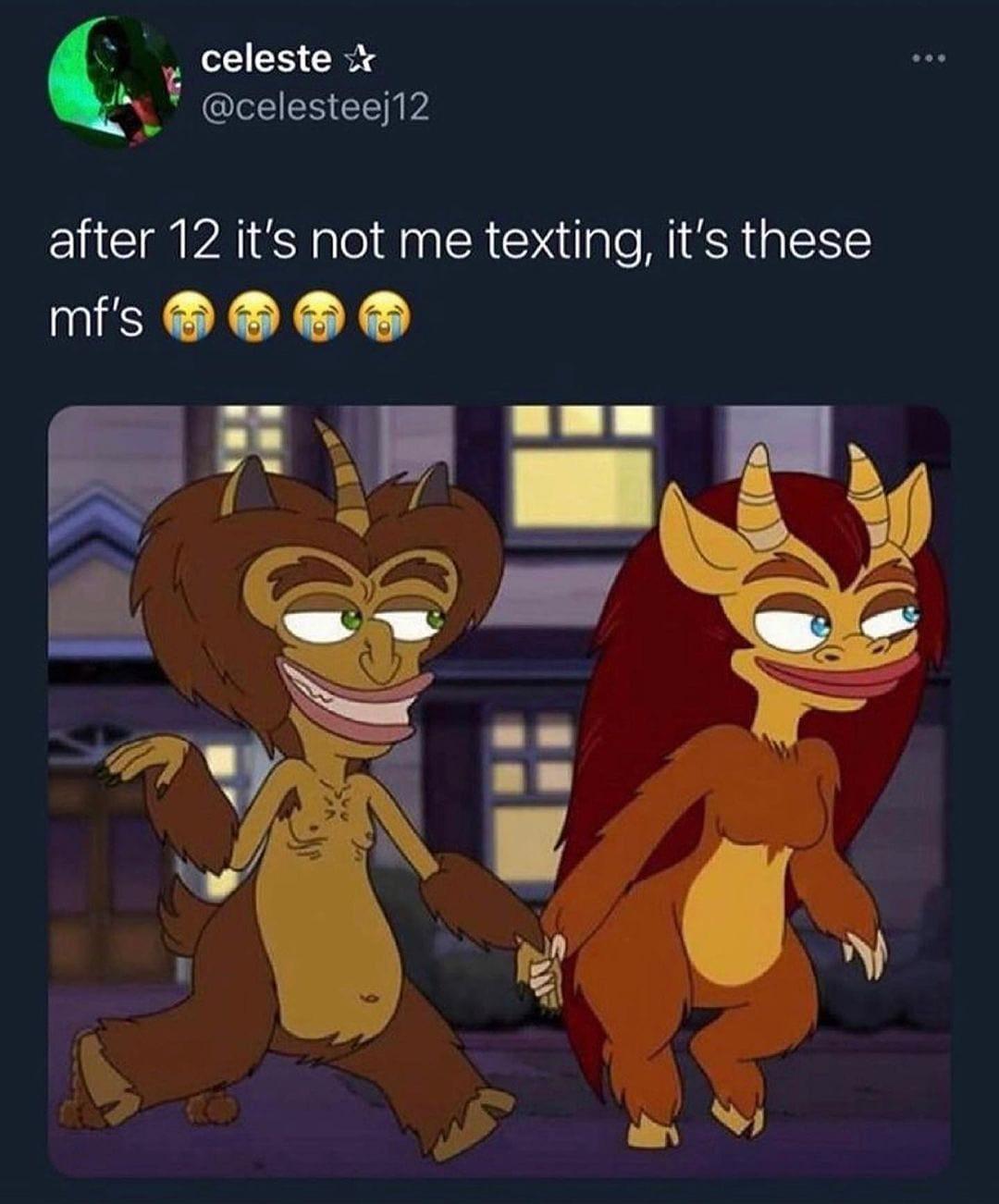 celeste celesteej12 after 12 its not me texting its these mMsSODD
