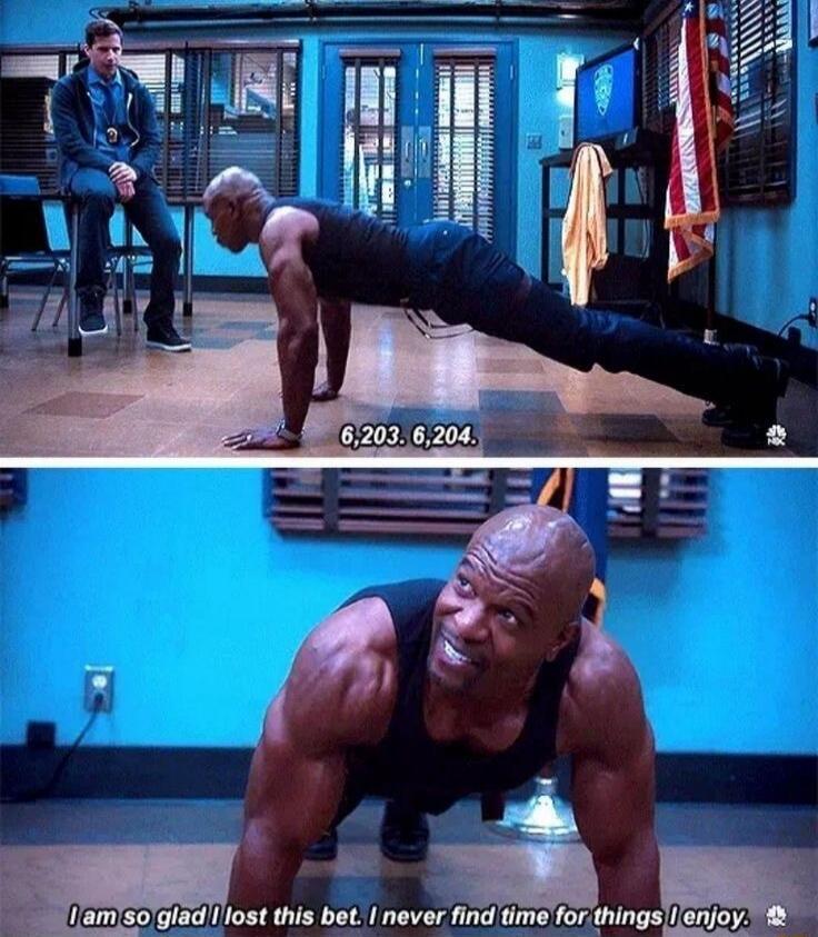 6,203. 6,204. I am so glad I lost this bet. I never find time for things I enjoy.