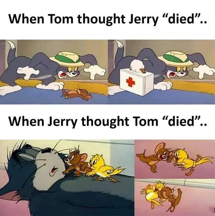 When Tom thought Jerry died