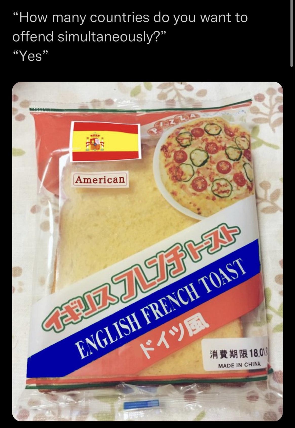 TutTim How many countries do you want to offend simultaneously Yes