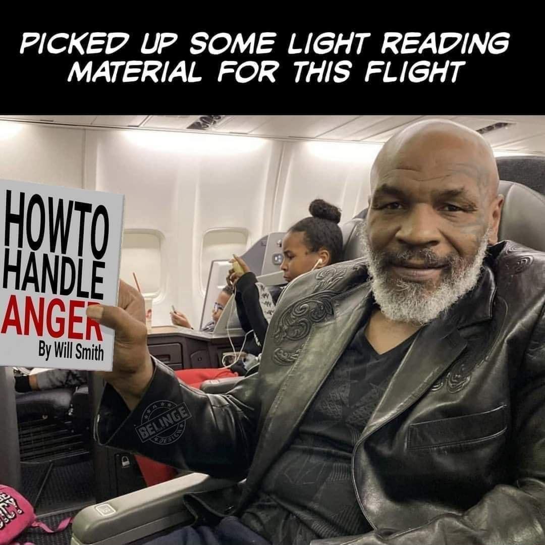 PICKED UP SOME LIGHT READING MATERIAL FOR THIS FLIGHT