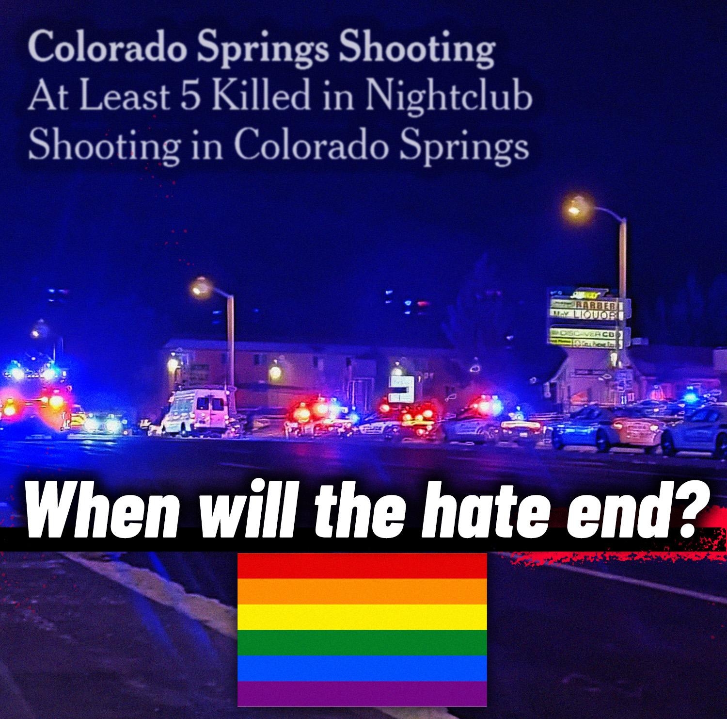 Colorado Springs Shooting At Least 5 Killed in Nightclub Shooting in Colorado Springs g When wm the hut e G S STOP the GOP FOX NEWS