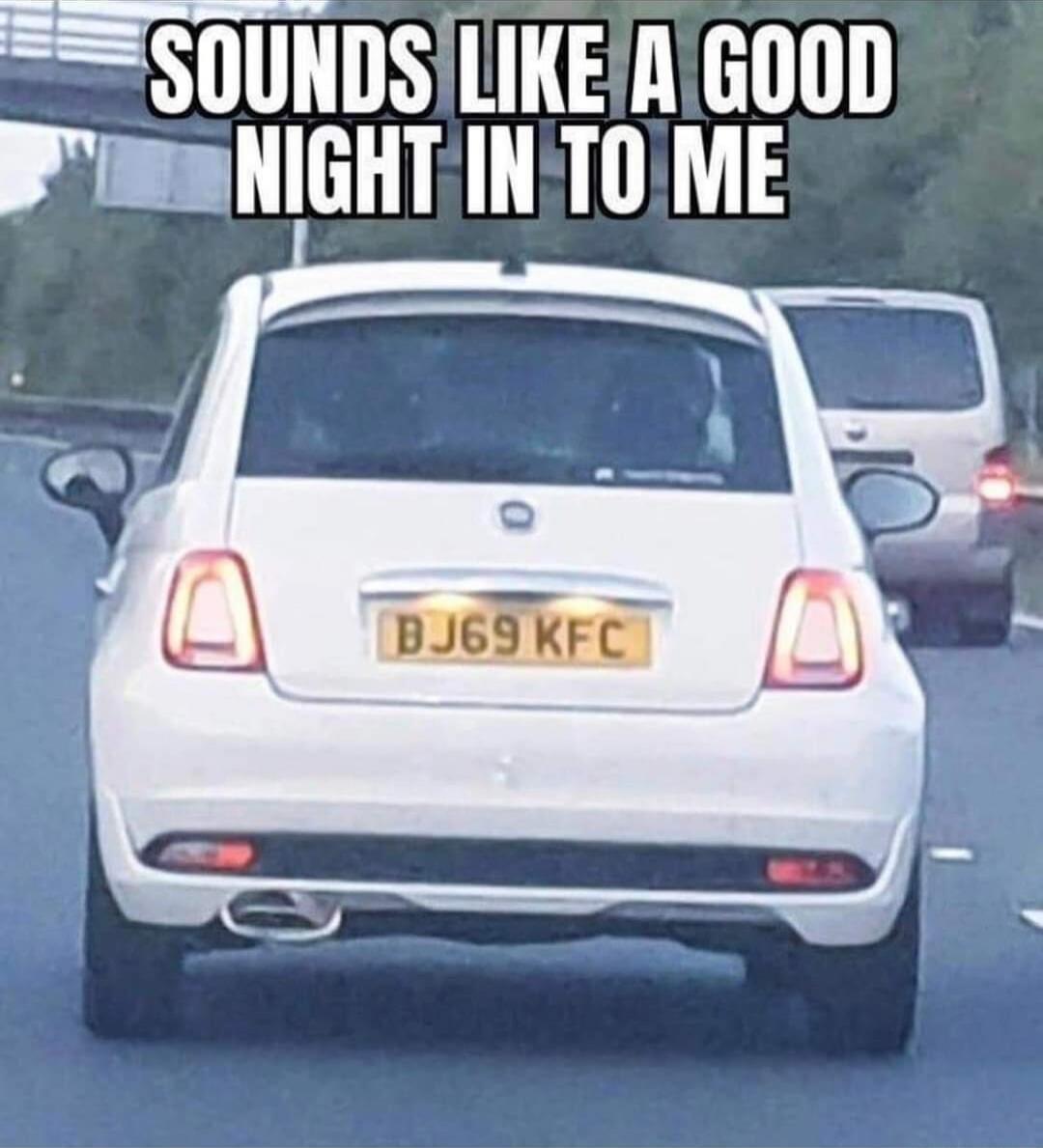 SOUNDS LIKE A GOOD NIGHT IN TO ME