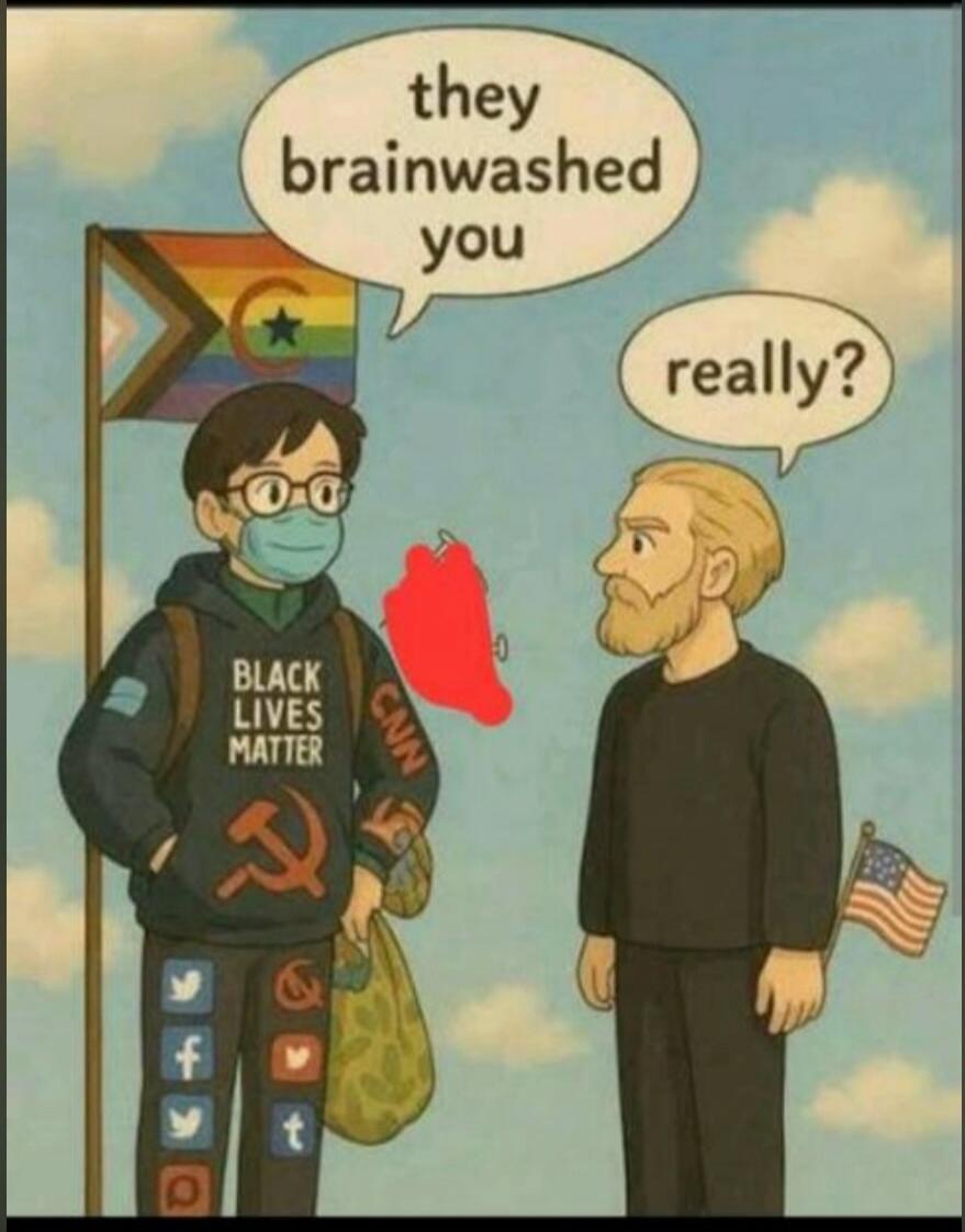 they brainwashed you really? BLACK LIVES MATTER CNN
