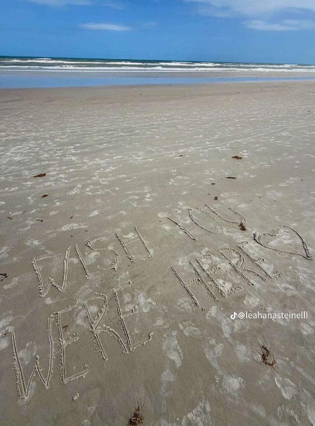 WISH YOU WERE HERE @leahanasteinelll