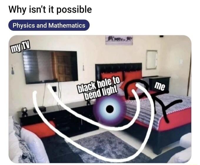 Why isnt it possible Physics and Mathematics
