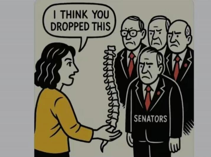 I THINK YOU DROPPED THIS
SENATORS