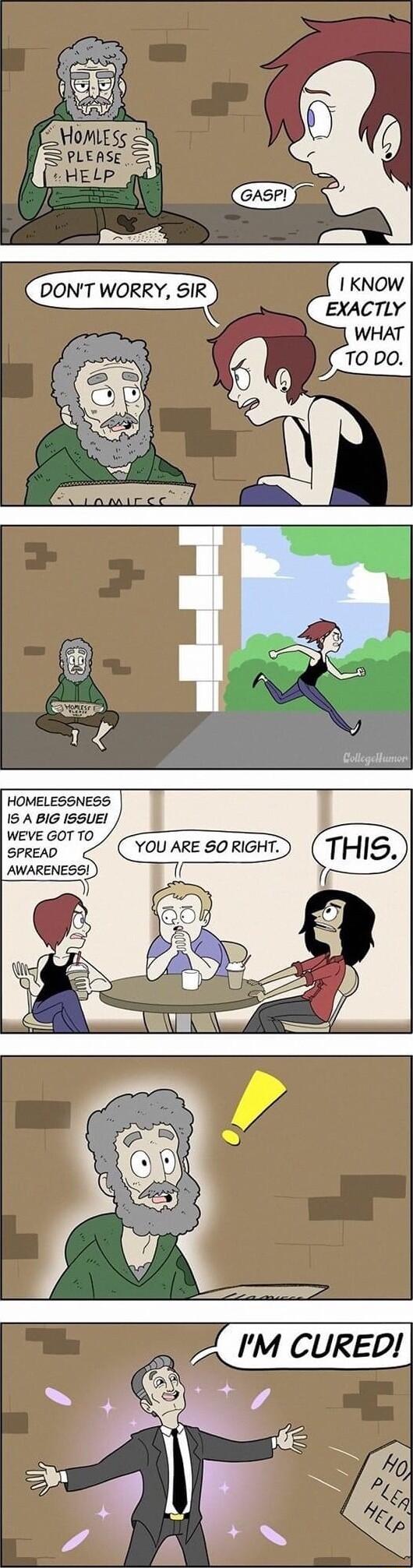 HOMELESSNESS 15 A BIG ISSUEI WEVE GOT T0