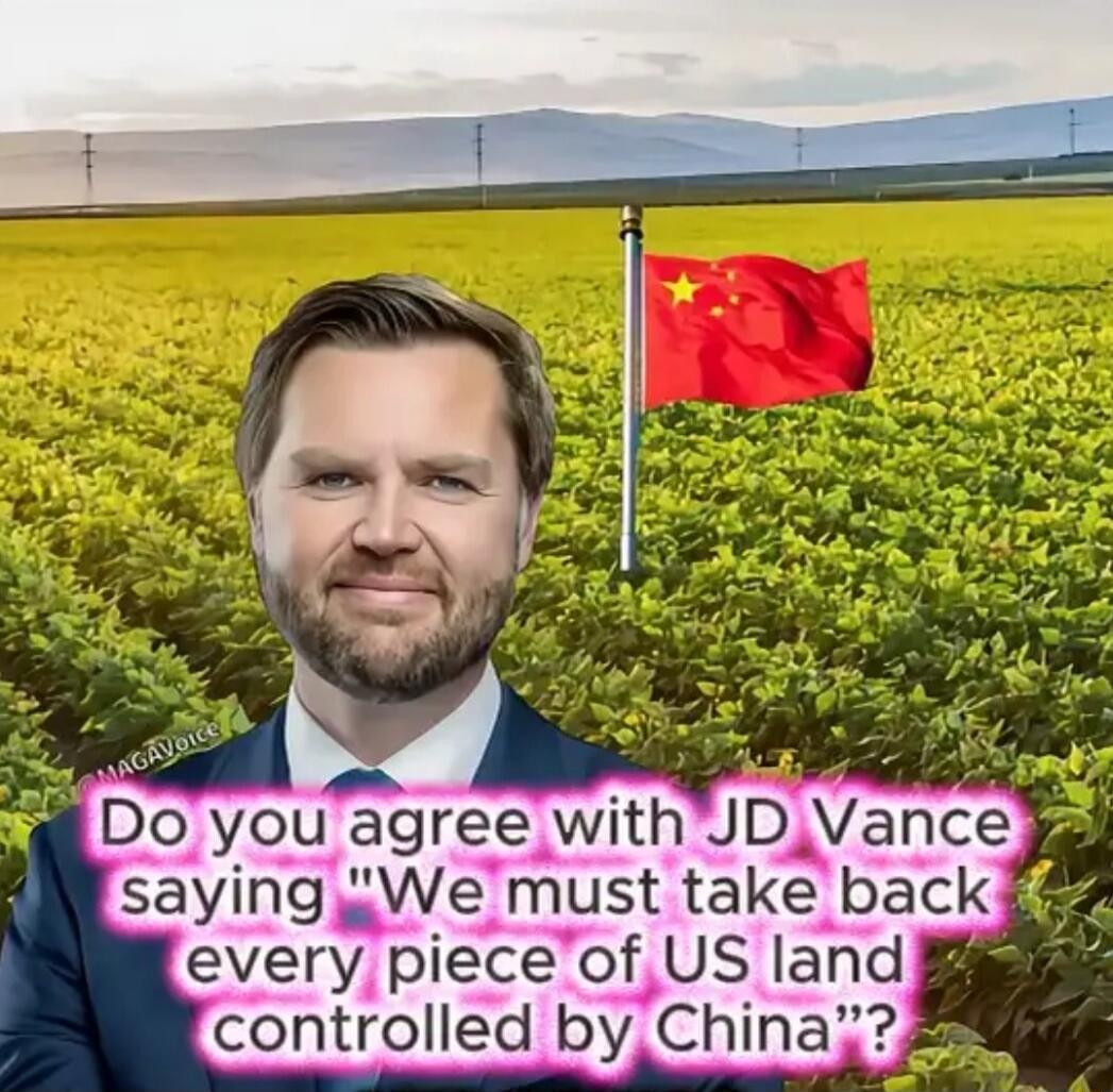 Do you agree with JD Vance saying 