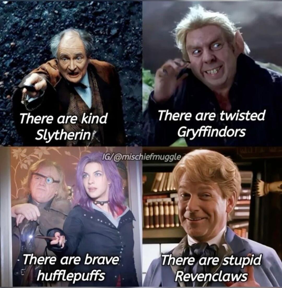 Them are kind There are twisted Slythenn