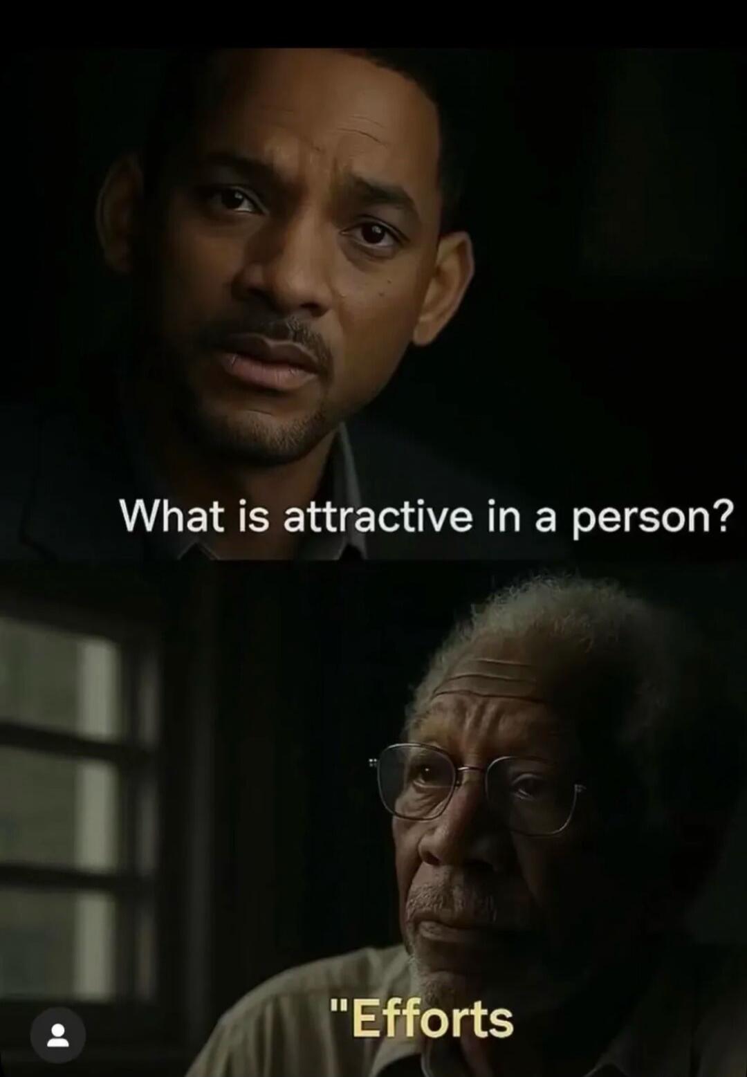 What is attractive in a person? 