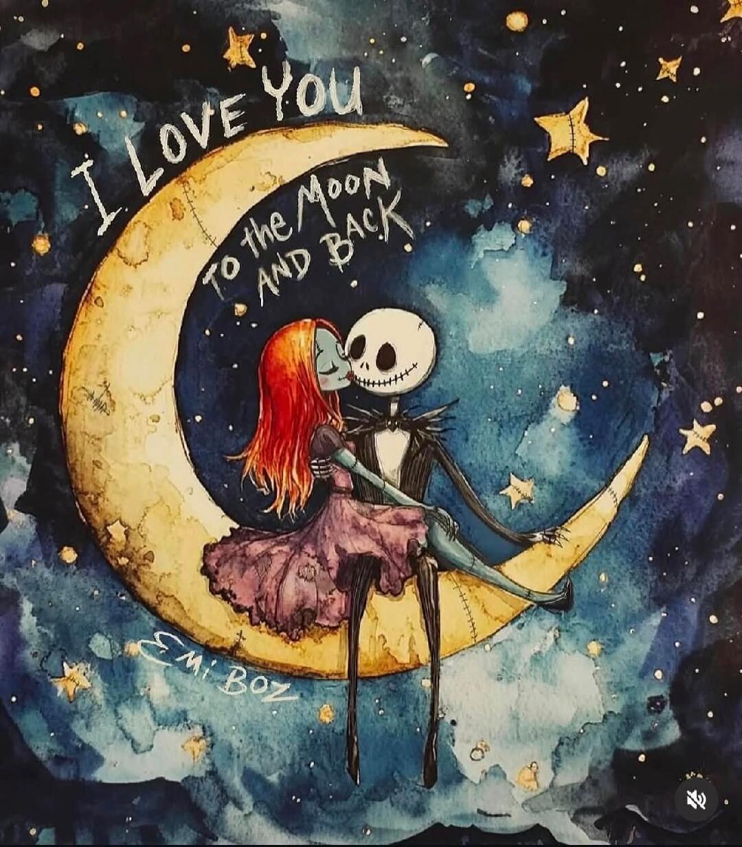 I LOVE YOU TO THE MOON AND BACK