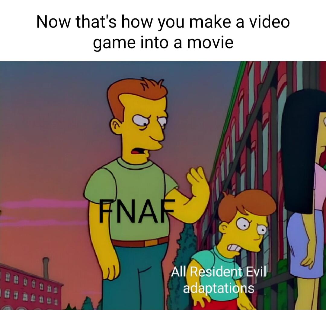 Now thats how you make a video game into a movie Al EL