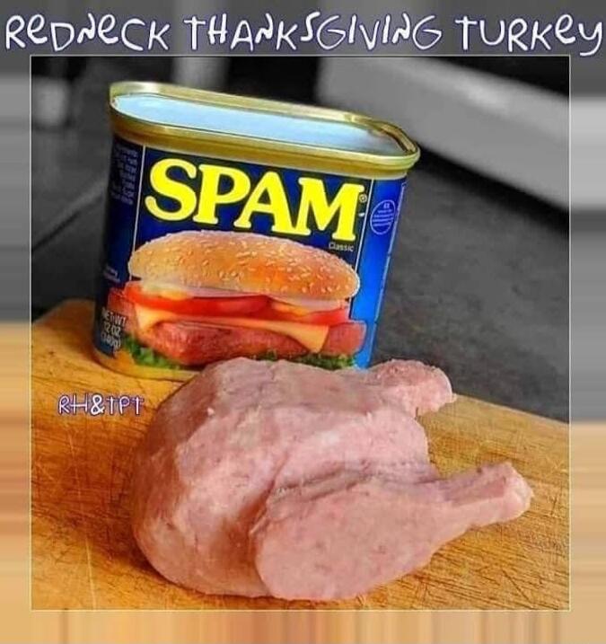 REDNECK THANKSGIVING TURKEY