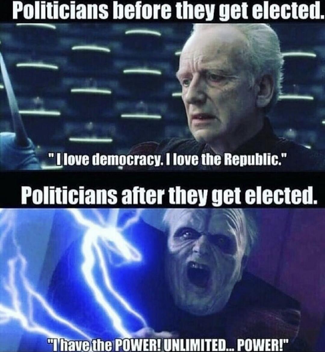 Politicians before they get elected. 
