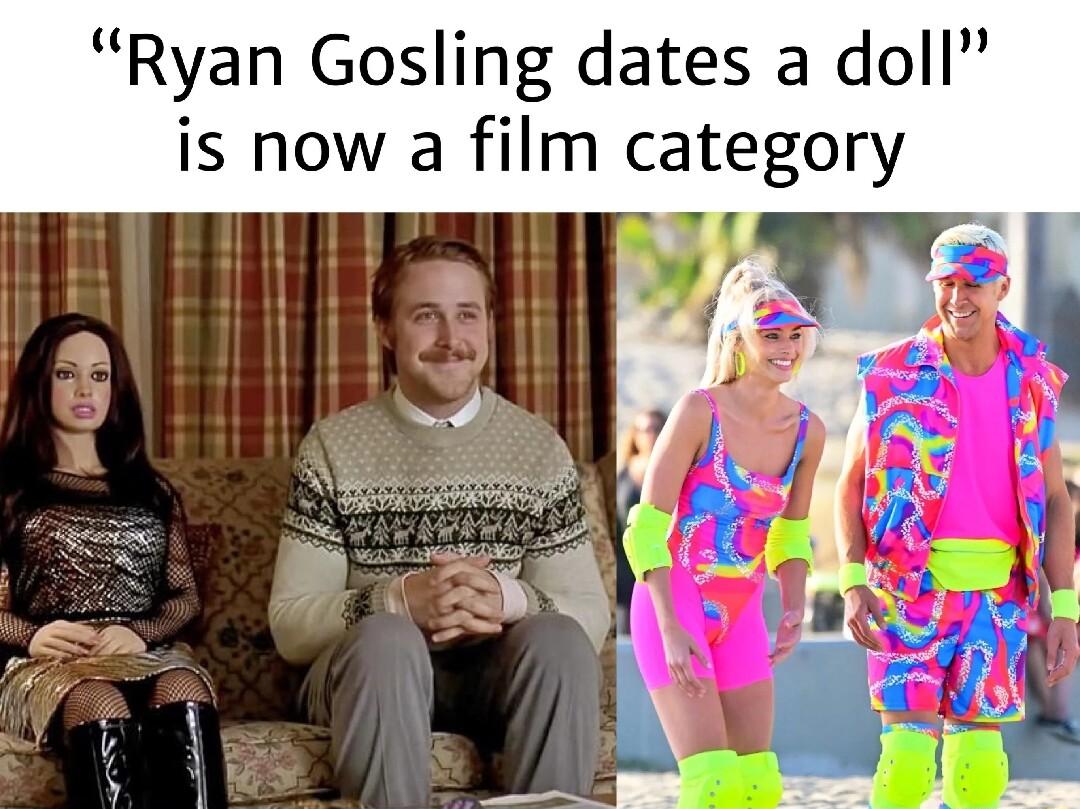 Ryan Gosling dates a doll is now a film category