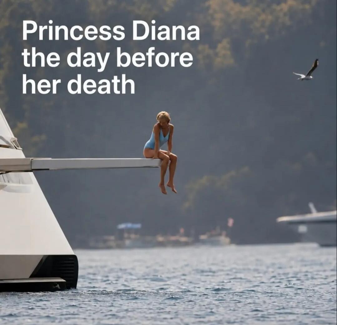 Princess Diana the day before her death