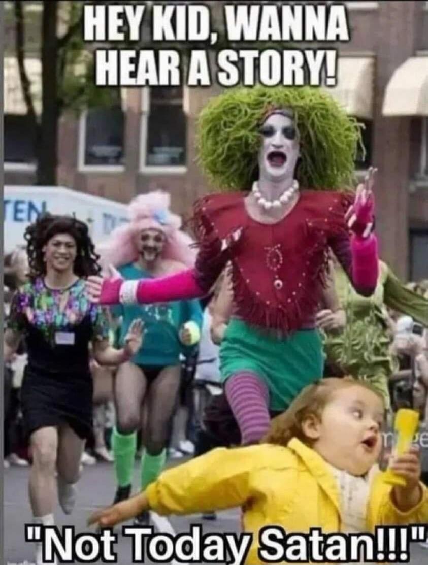 HEY KID, WANNA HEAR A STORY!
Not Today Satan!!