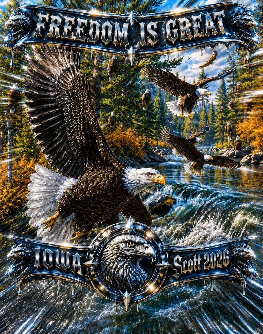 FREEDOM IS GREAT IOWA Scott 2026