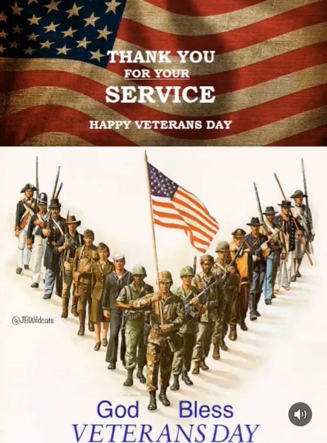 THANK YOU FOR YOUR SERVICE HAPPY VETERANS DAY God Bless VETERANS DAY