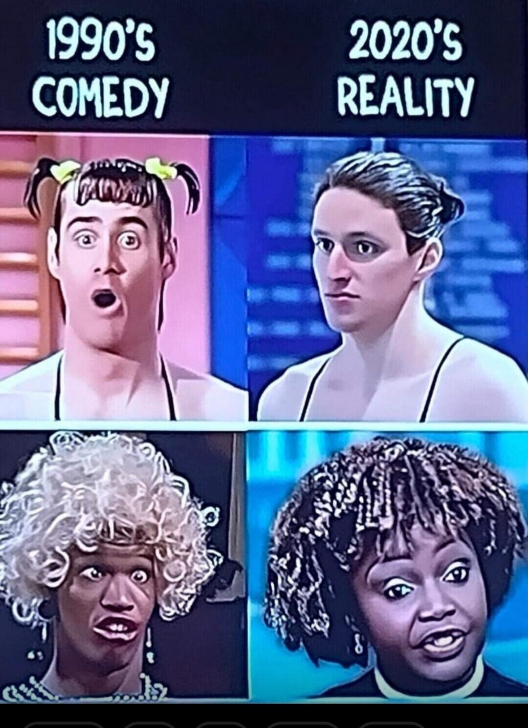 1990's COMEDY 2020's REALITY
