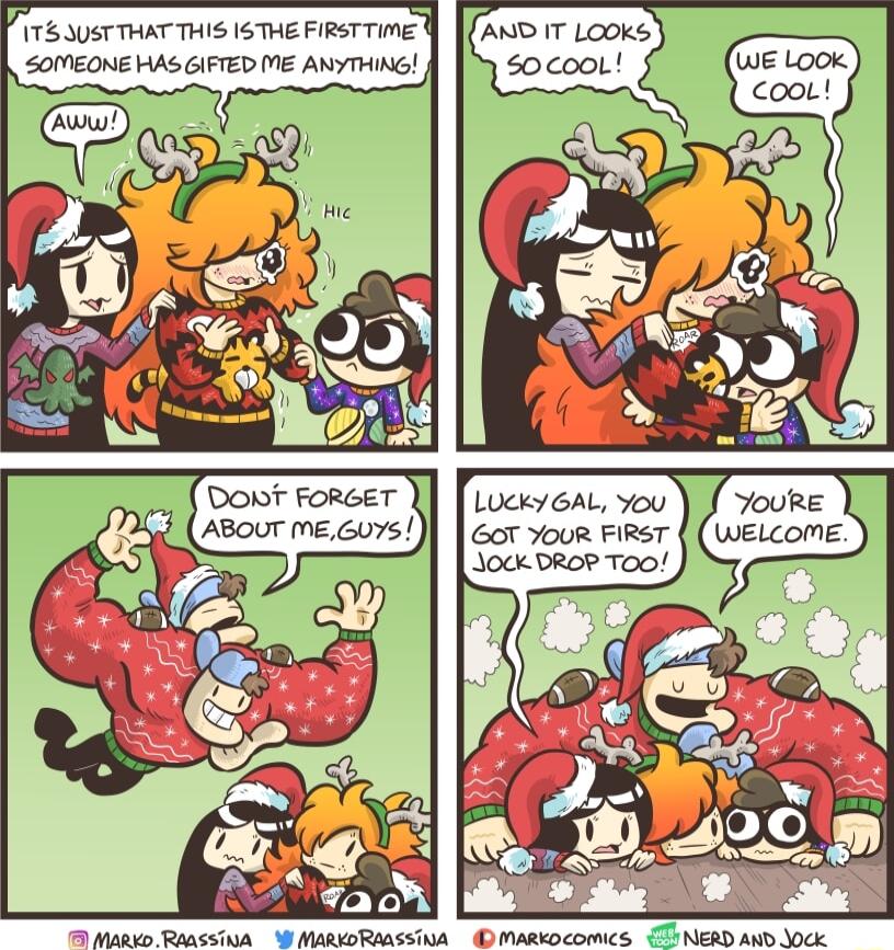 MarD RAASSTNA W MARKORASSTNA D MARKDCOMICS 008 NERD AND JOck