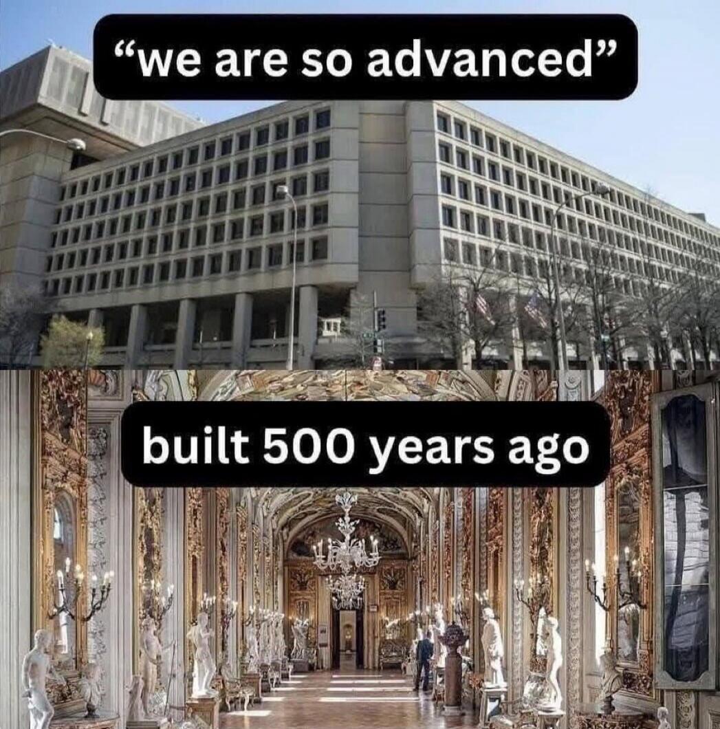 we are so advanced built 500 years ago