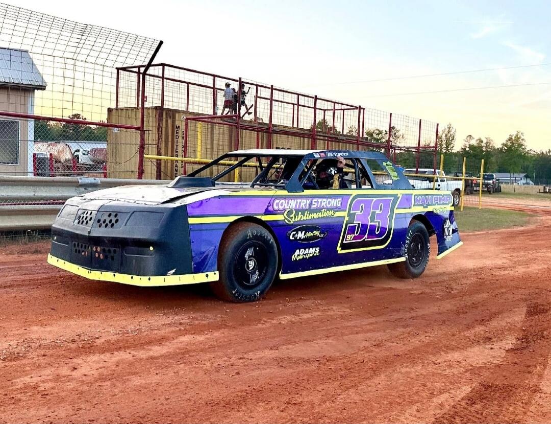 BYRD COUNTRY STRONG Sublimation C.M. Motorsports LLC ADAMS Motorsports 33 NAH FIMP