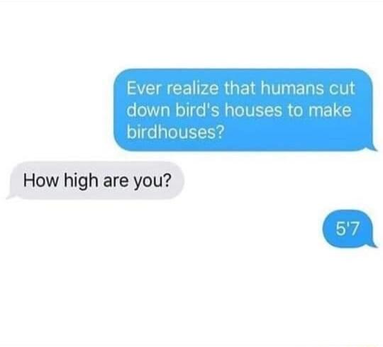 How high are you