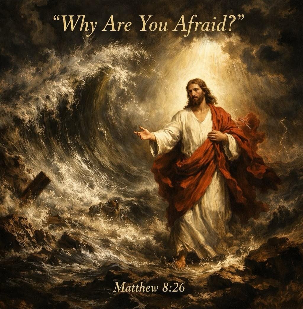 Why Are You Afraid? Matthew 8:26