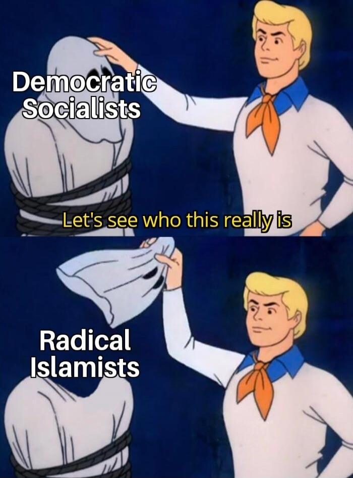 Democratic Socialists Let's see who this really is Radical Islamists