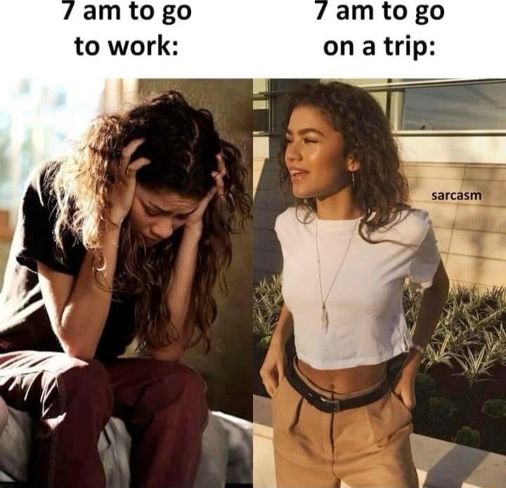 am to go on a trip