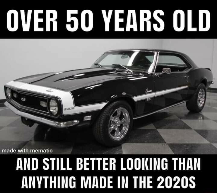 OVER 50 YEARS OLD iP Je aflimeravo A 3 AND STILL BETTER LOOKING THAN ANYTHING MADE IN THE 2020S