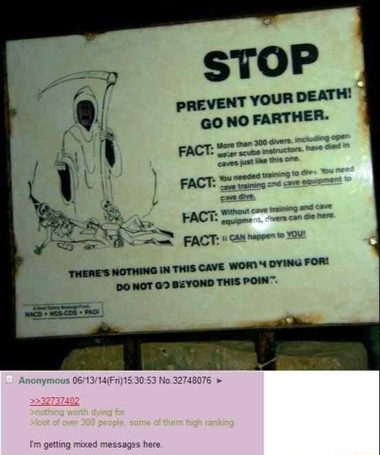 STOP PREVENT YOUR DEATH GO NO FARTHER